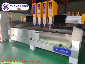 Máy Khắc Đá Vi Tính 4 Đầu 3025